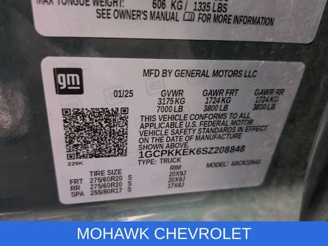 Used 2025 Cypress Gray Chevrolet LT (2FL) image 35