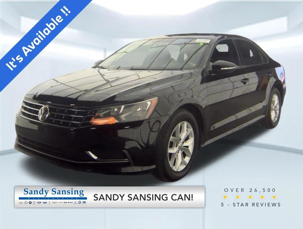 Used 2018 Black Volkswagen 2.0T S image 1