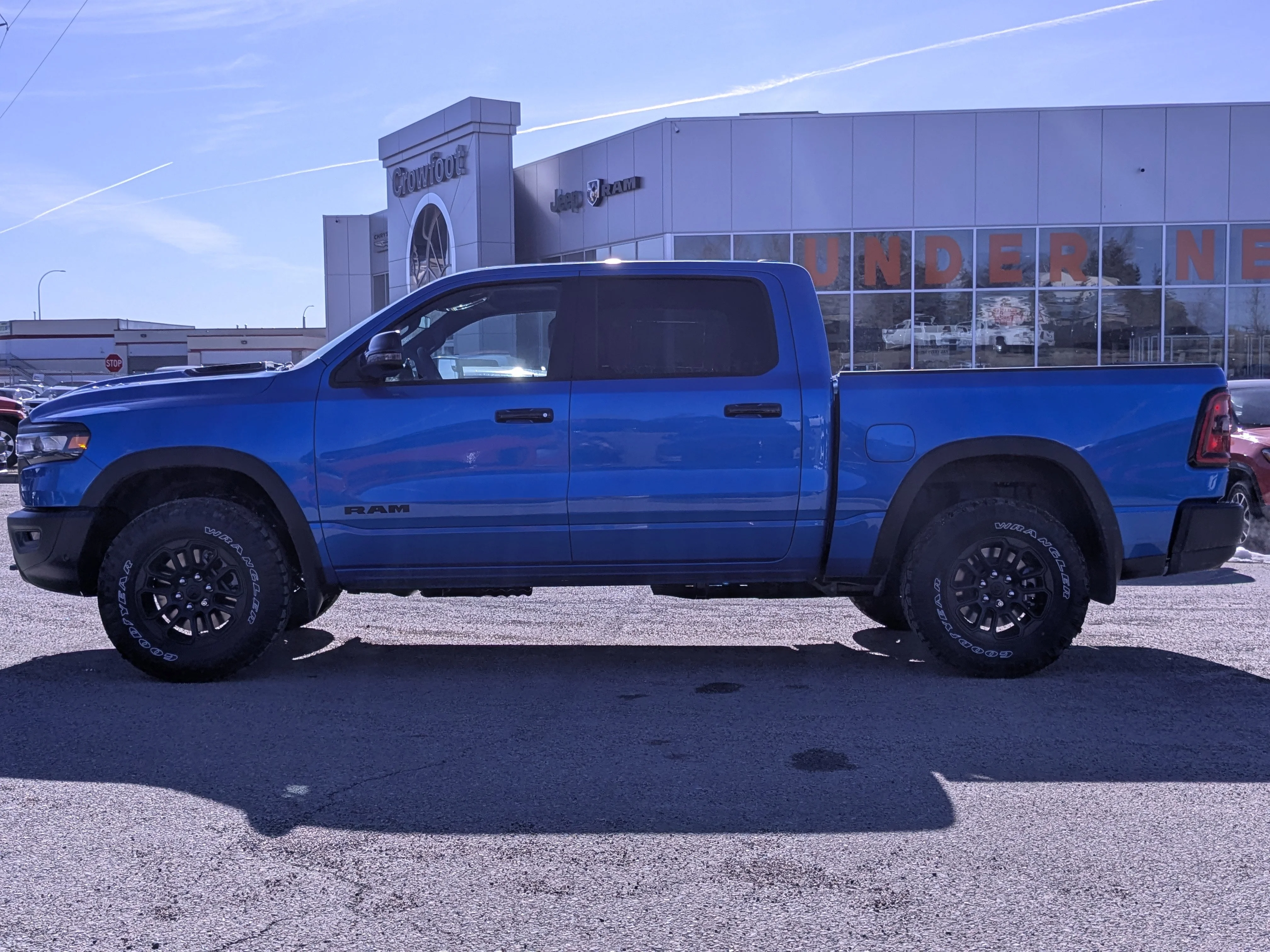 New 2026 Blue RAM Rebel - - Rebel Level 2 Equip Grp - Dual?Pane Panoramic Sunroof - Luxury Leather?Faced Seats - 3.0L image 5
