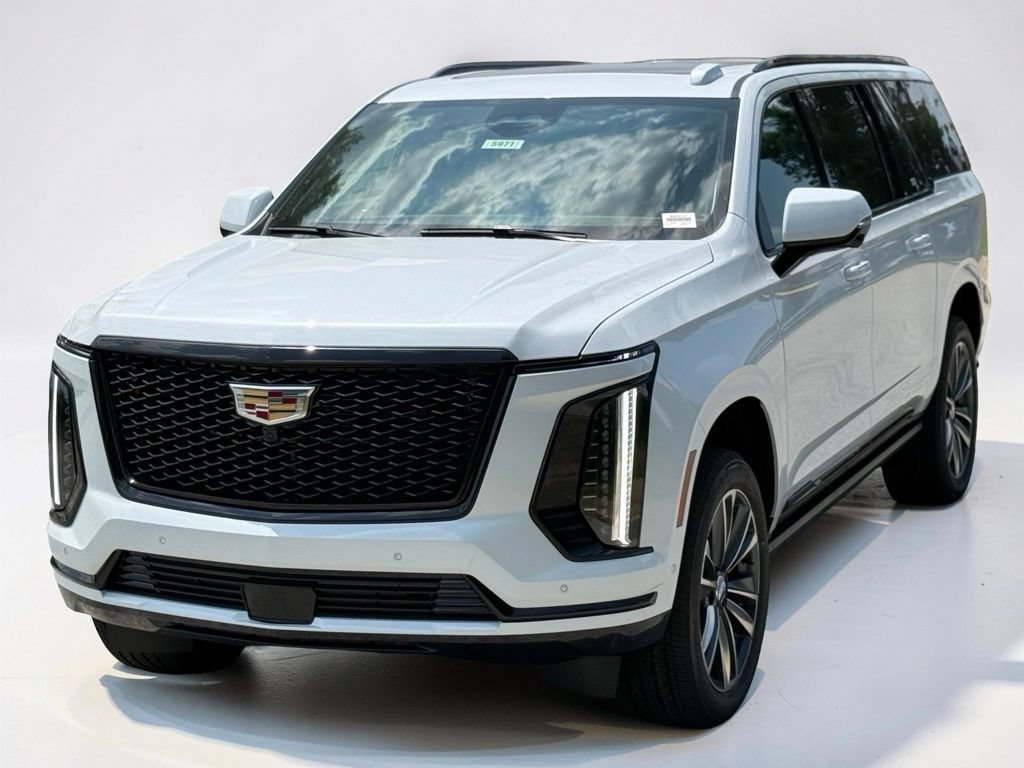 New 2026 Vibrant White Tricoat Cadillac Sport image 9