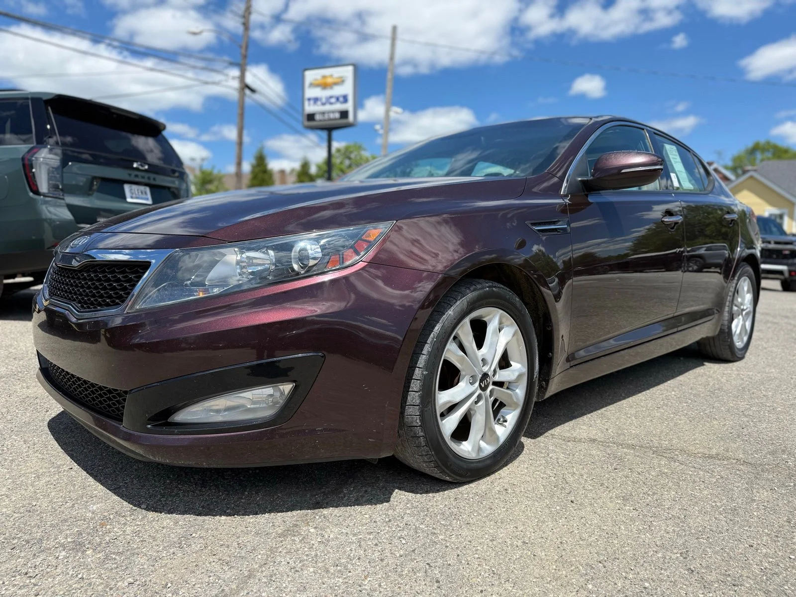 Used 2011 Kia Optima EX with VIN KNAGN4A79B5052457 for sale in Eminence, KY