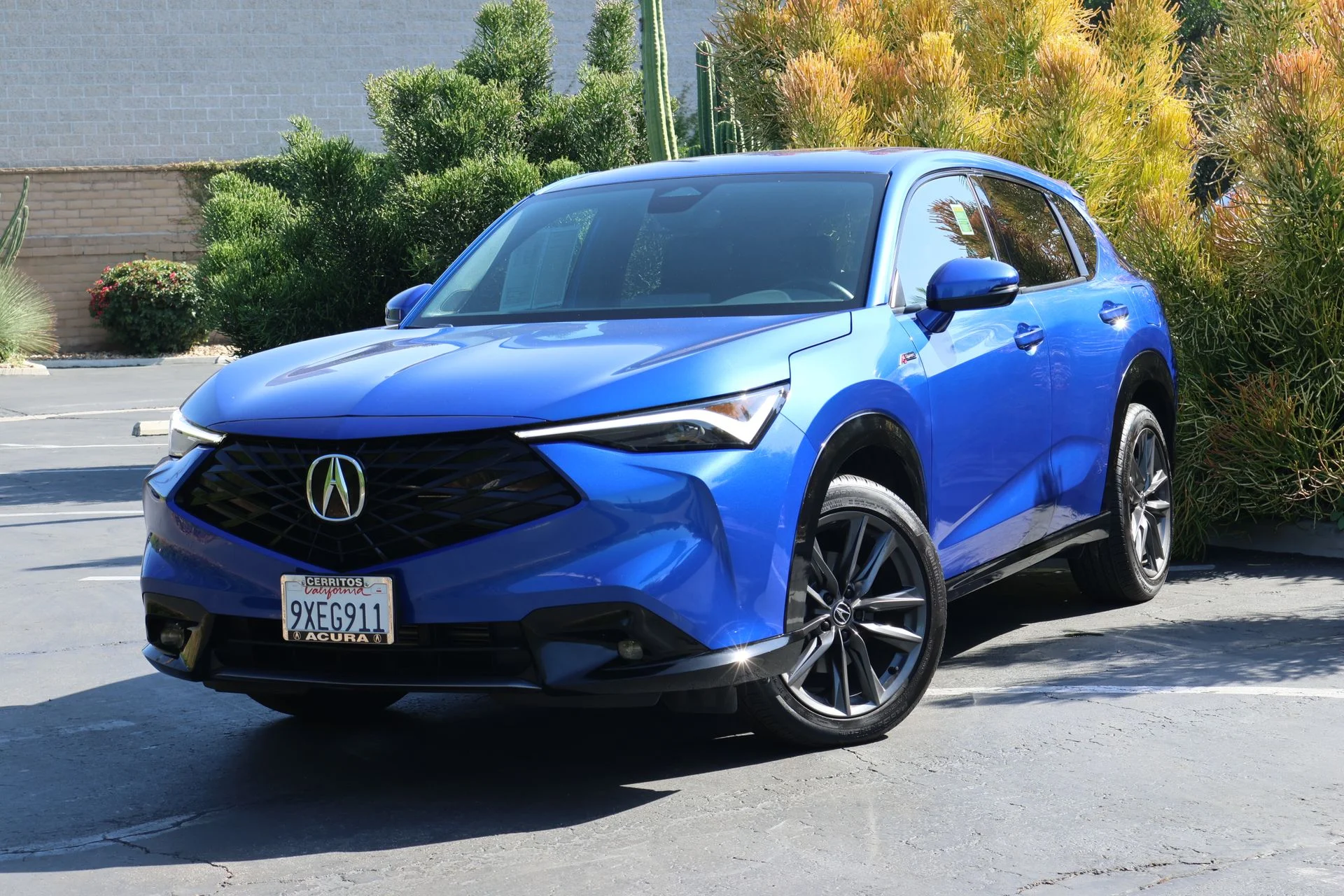Used 2025 Adriatic Sea Blue Acura FWD A-SPEC image 1