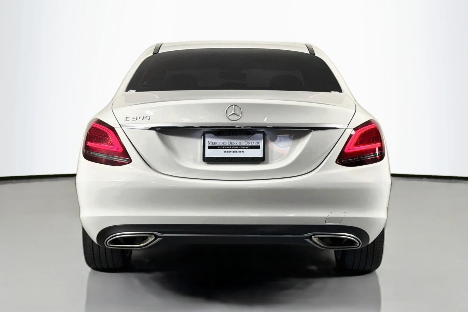 Used 2020 Polar White Mercedes-Benz C 300 image 1