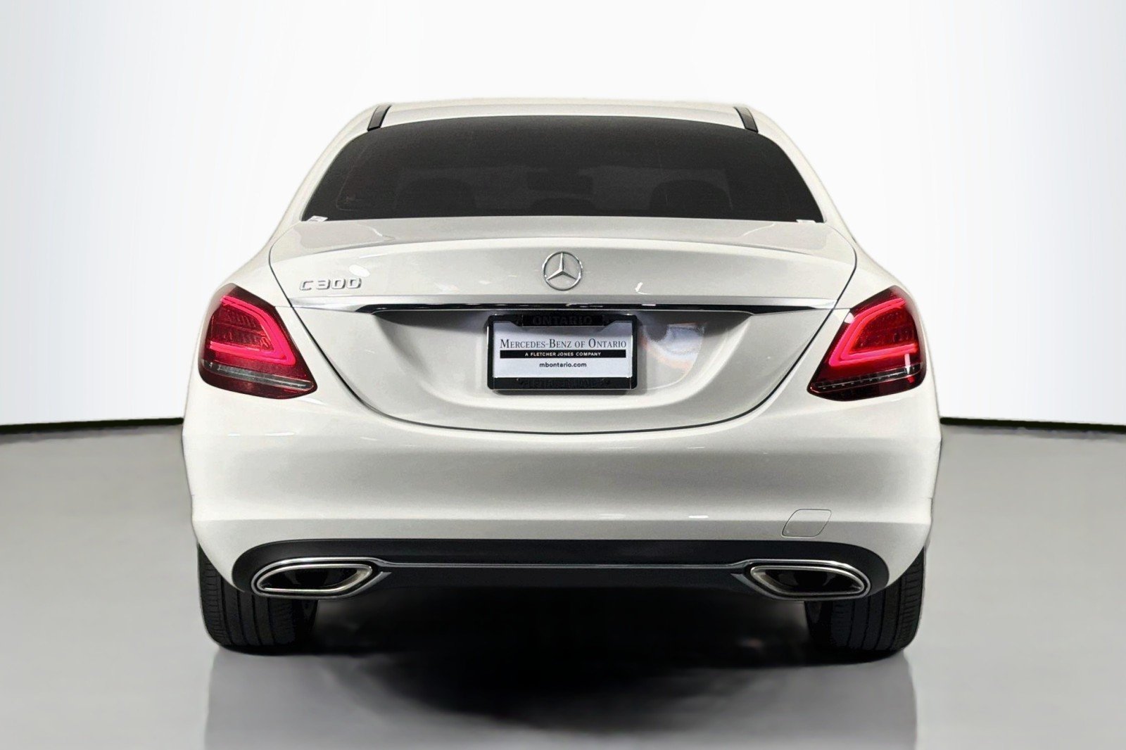 Used 2020 Polar White Mercedes-Benz C 300 image 1