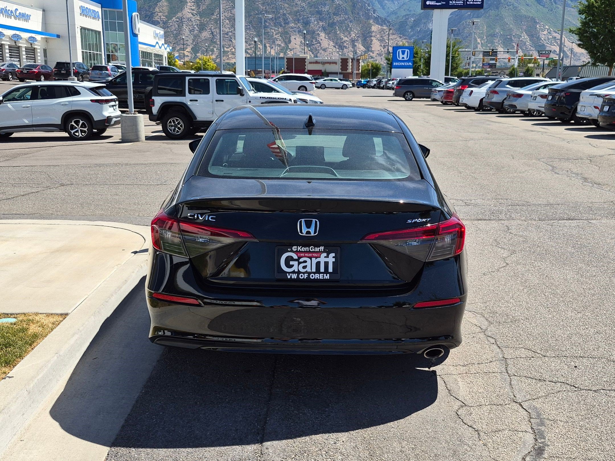 Used 2023 Crystal Black Pearl Honda Sport image 4