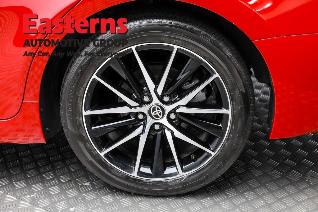 Used 2021 Red Toyota SE image 8