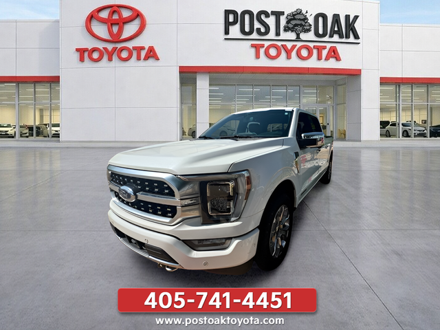 Used 2021 White Ford Platinum image 10