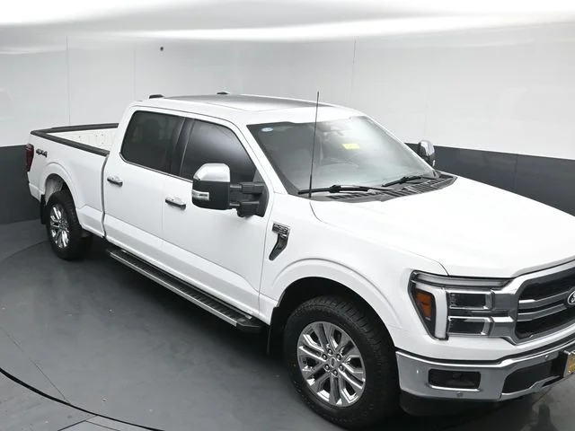 Certified Used 2025 White Ford Lariat image 46