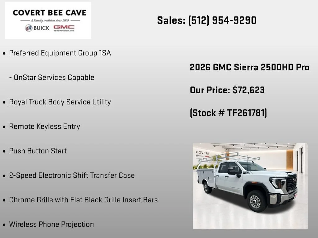 2026 GMC Sierra 2500HD Pro - Photo 14