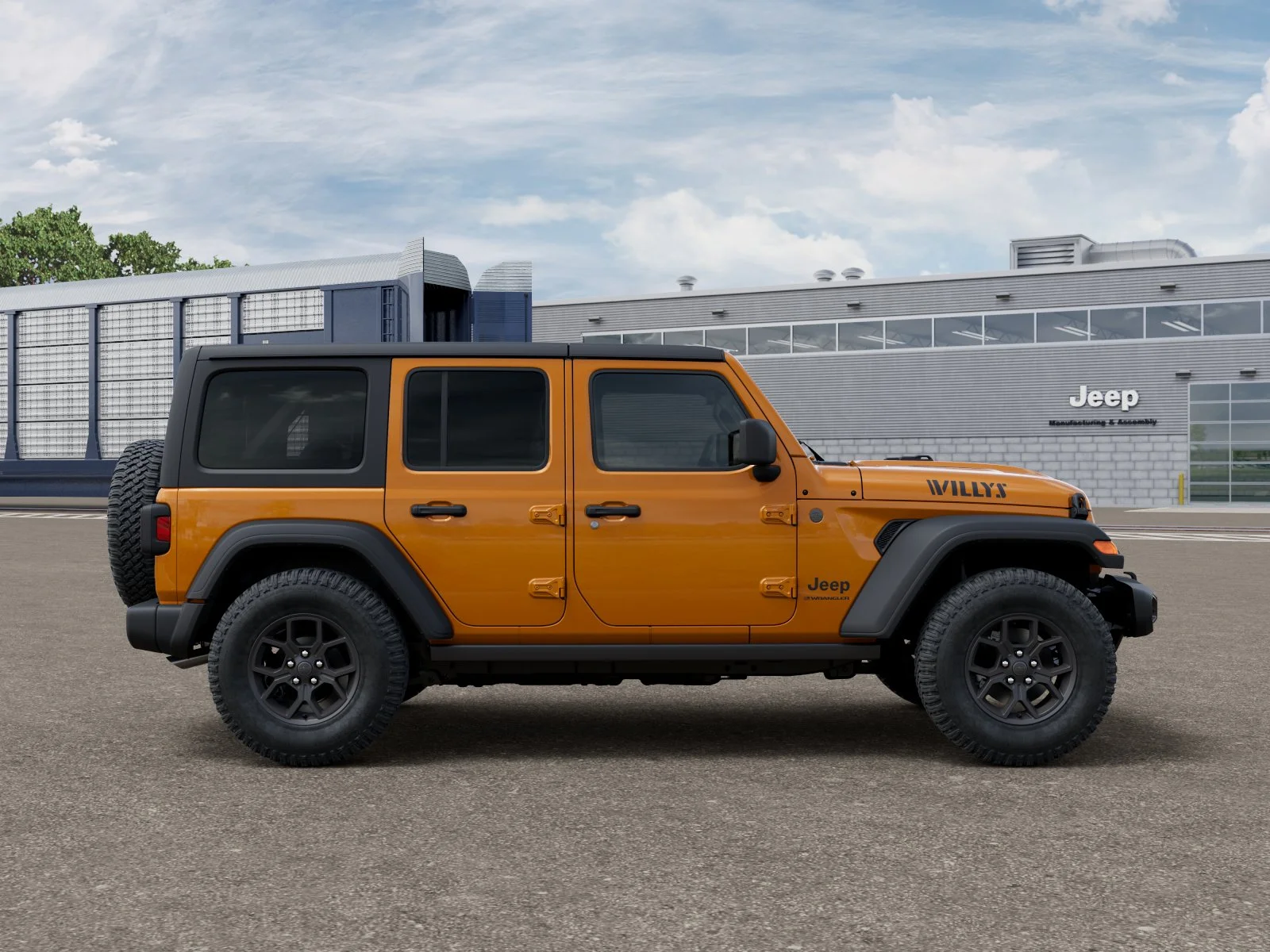 New 2026 Goldilocks Exterior Paint Jeep Willys image 36