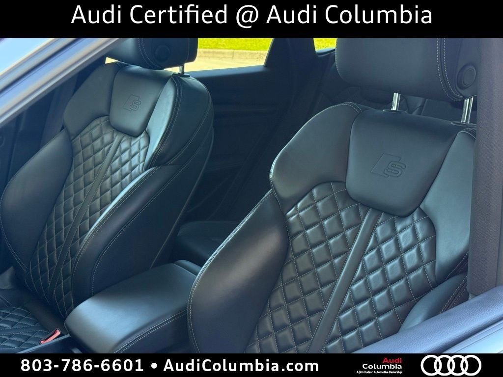 Certified Used 2023 White Audi Premium Plus image 19