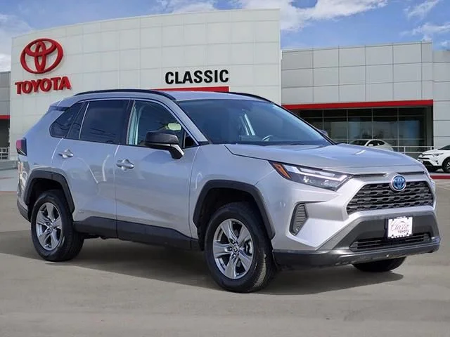 Used 2024 Silver Sky Metallic Toyota LE image 1