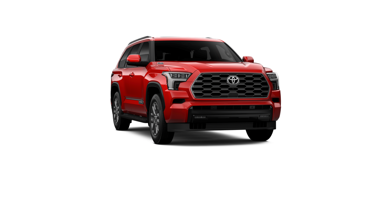 New 2026 Supersonic Red Toyota Platinum image 16