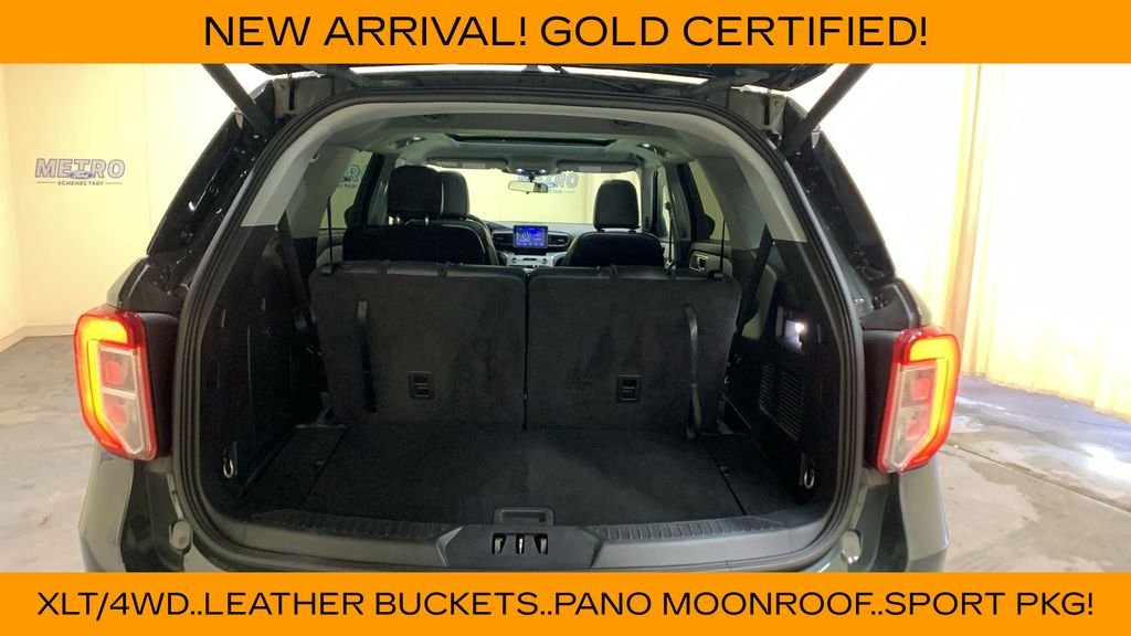 Certified Used 2023 Green Metallic Ford XLT image 21