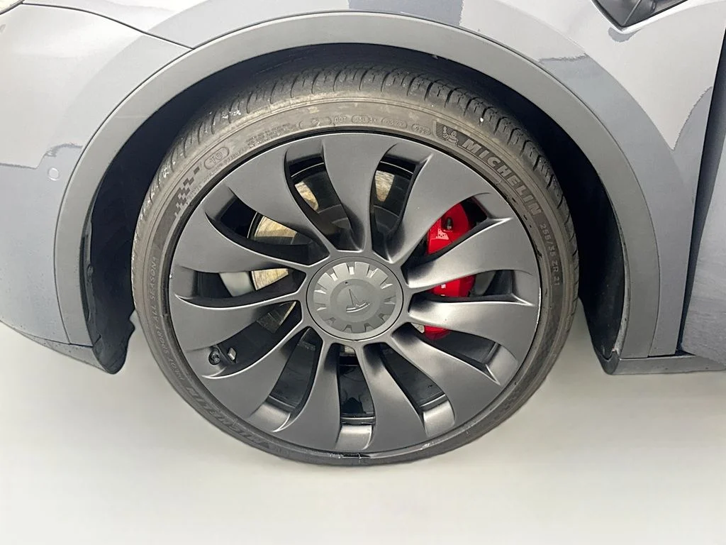 Used 2022 Gray Tesla Performance image 28