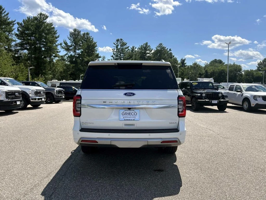 Used 2024 White Metallic Ford Platinum image 4