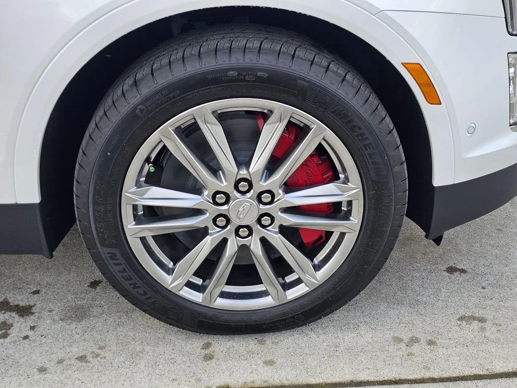 New 2026 Crystal White Tricoat Cadillac Sport image 9