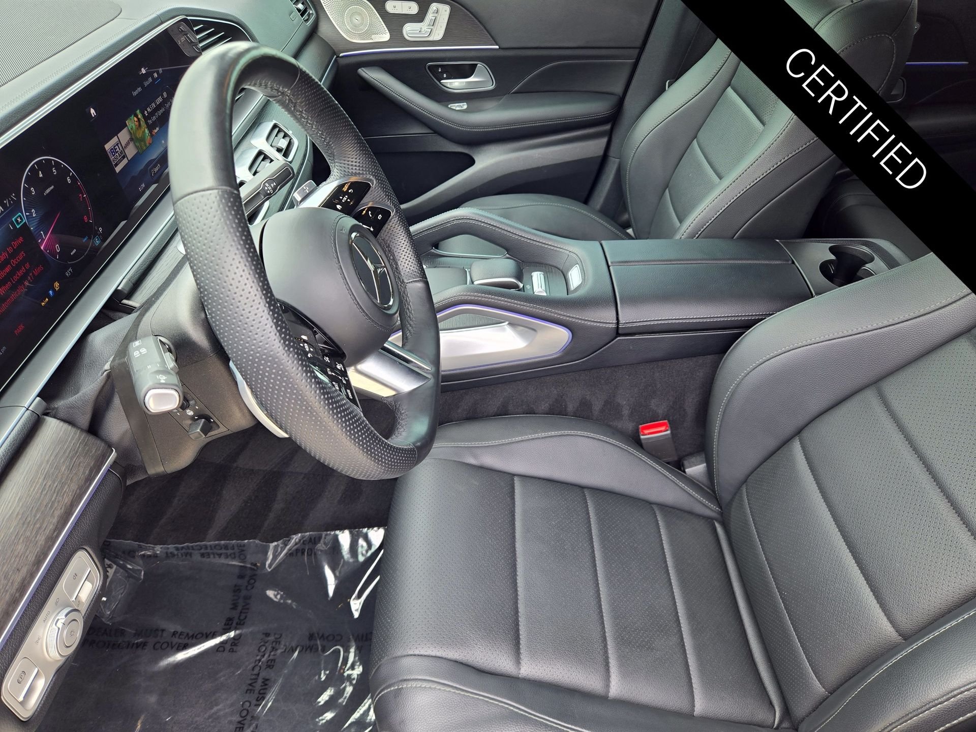 Certified Used 2024 Polar White Mercedes-Benz GLS 450 image 3
