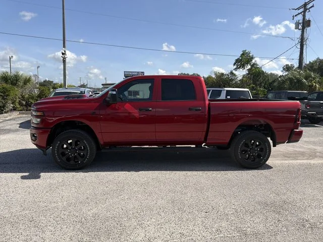 New 2026 Molten Red Pearl-Coat Exterior Paint RAM Black Express image 7