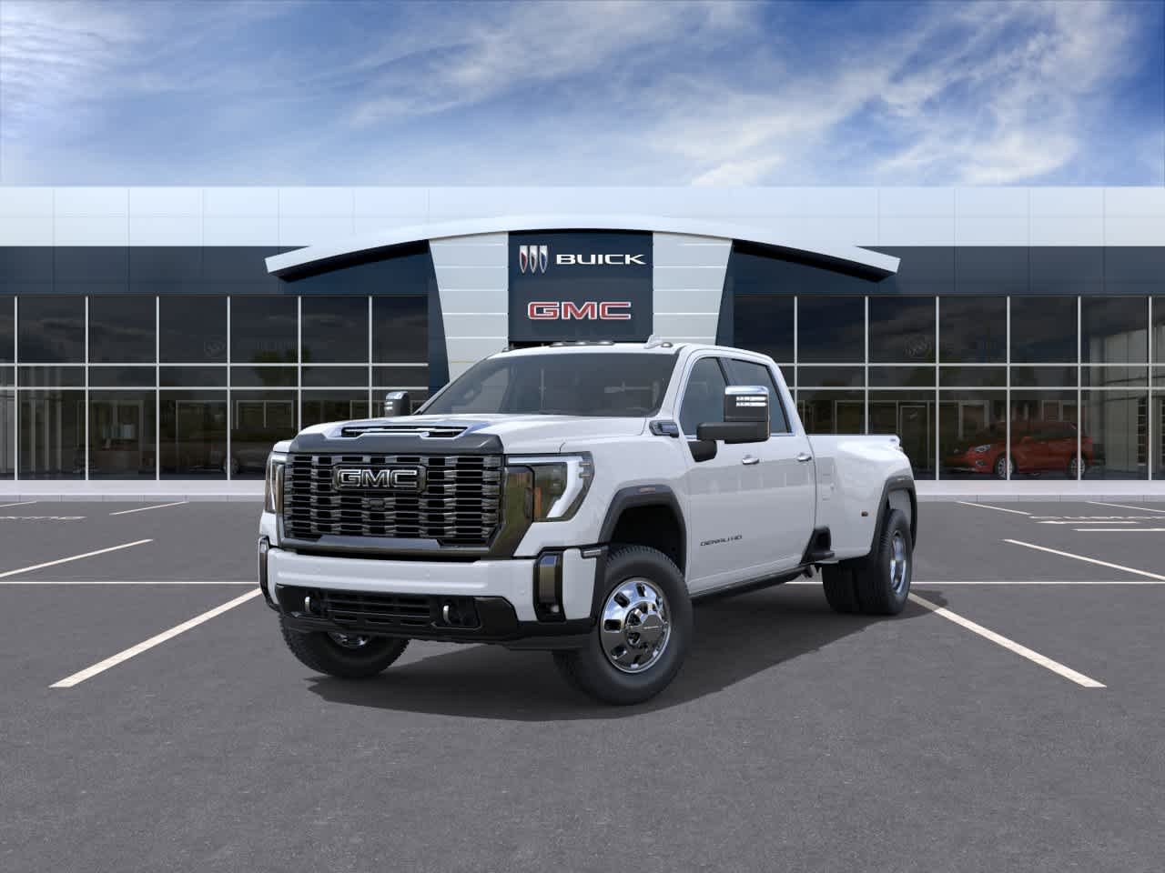 New 2026 Glacier White Tricoat GMC Denali Ultimate DRW image 8