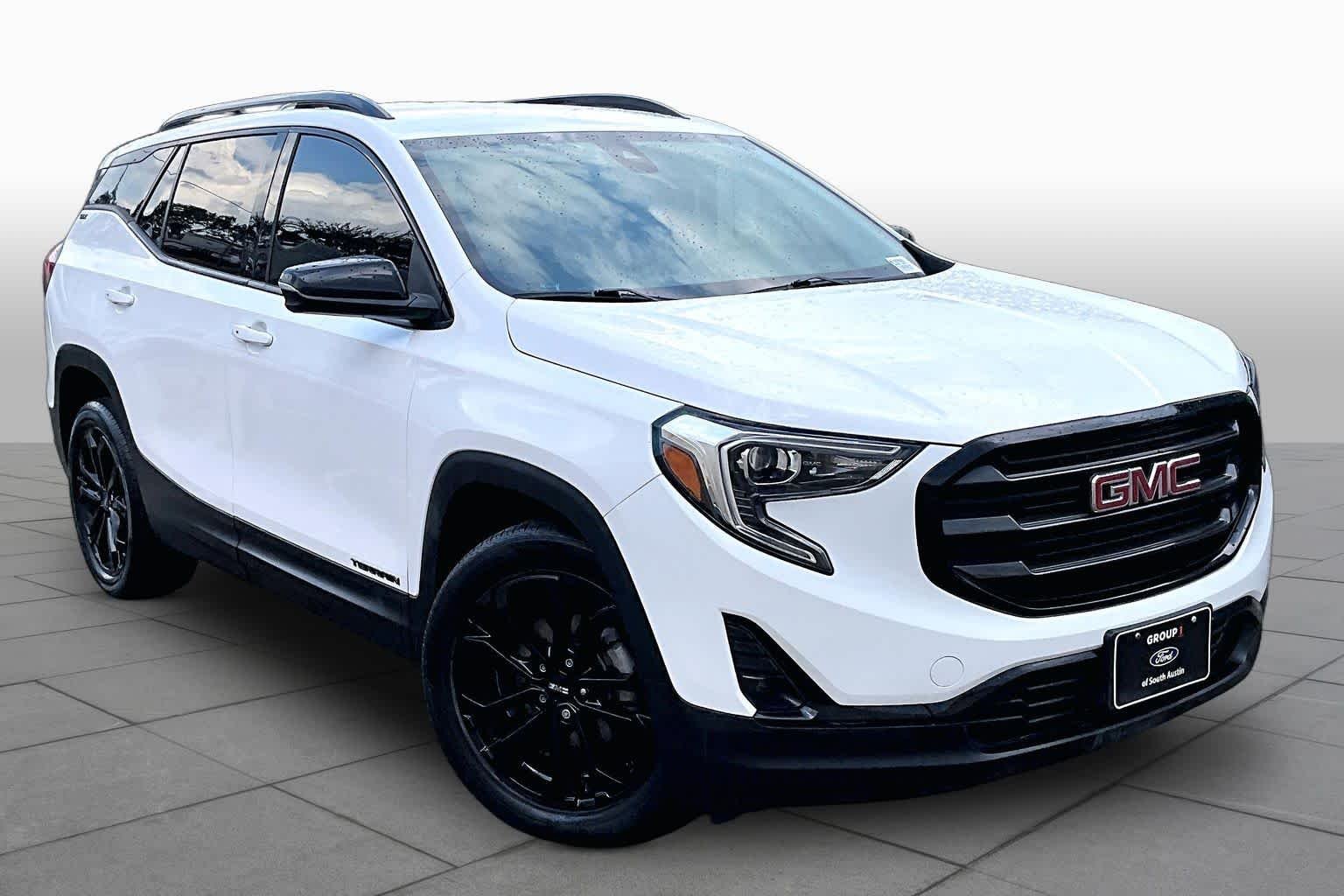 Used 2021 Summit White GMC SLT image 3