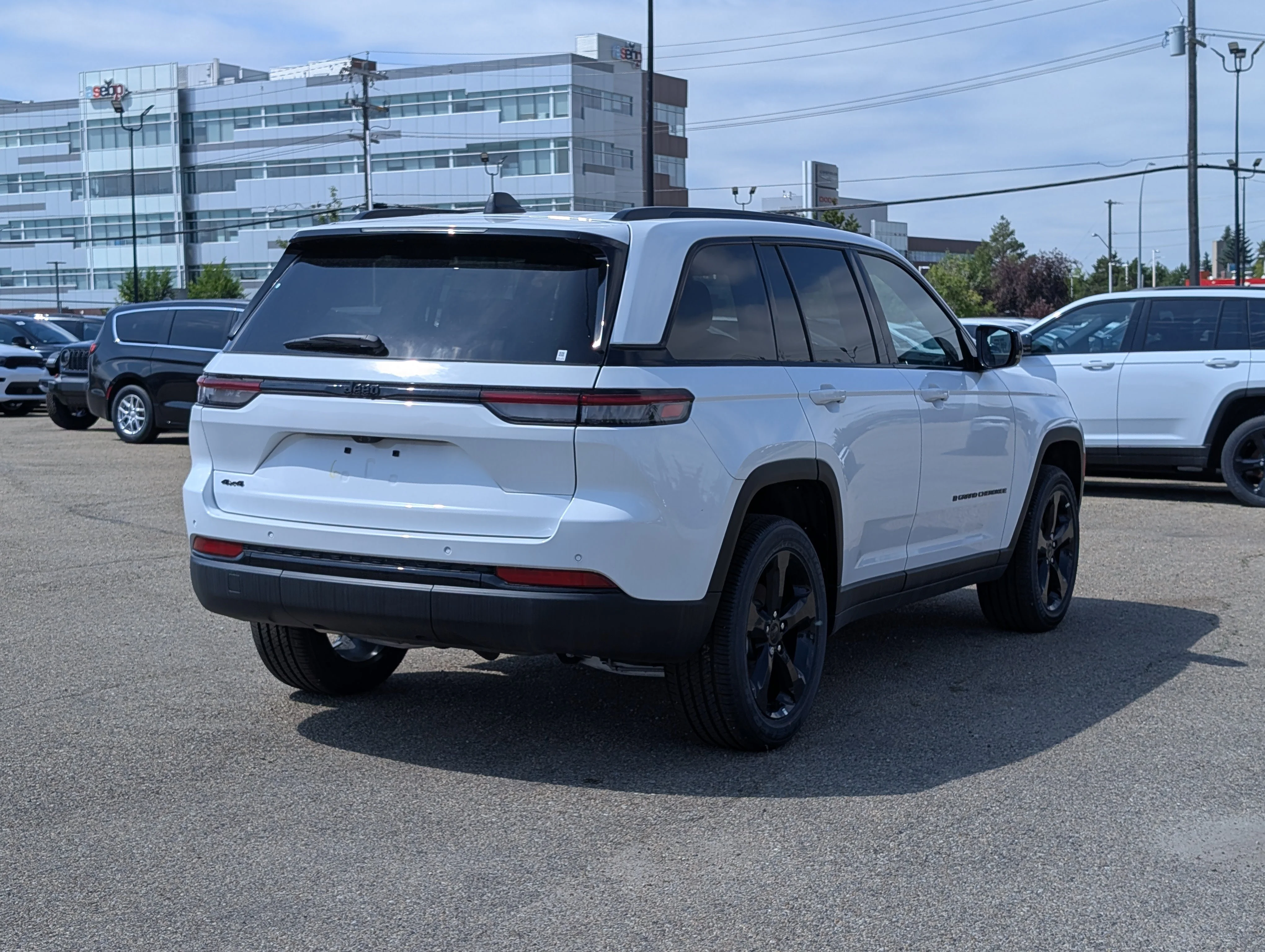 New 2025 Bright White Jeep Altitude image 7
