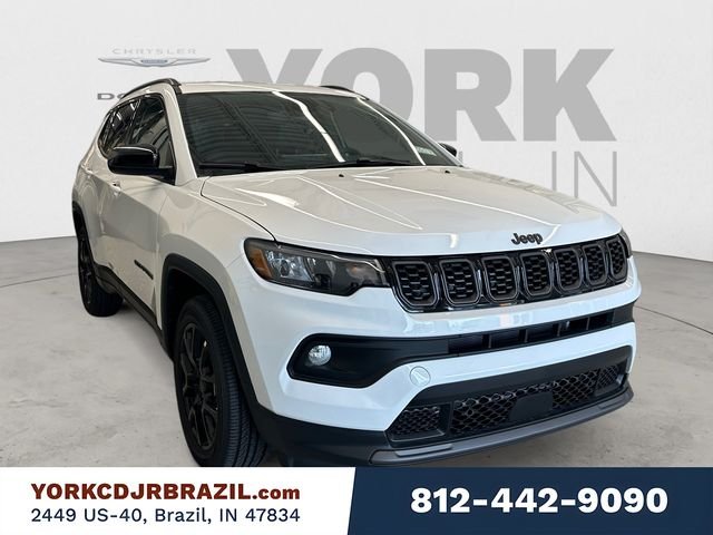 New 2026 Bright White Clear-Coat Exterior Paint Jeep Latitude image 7
