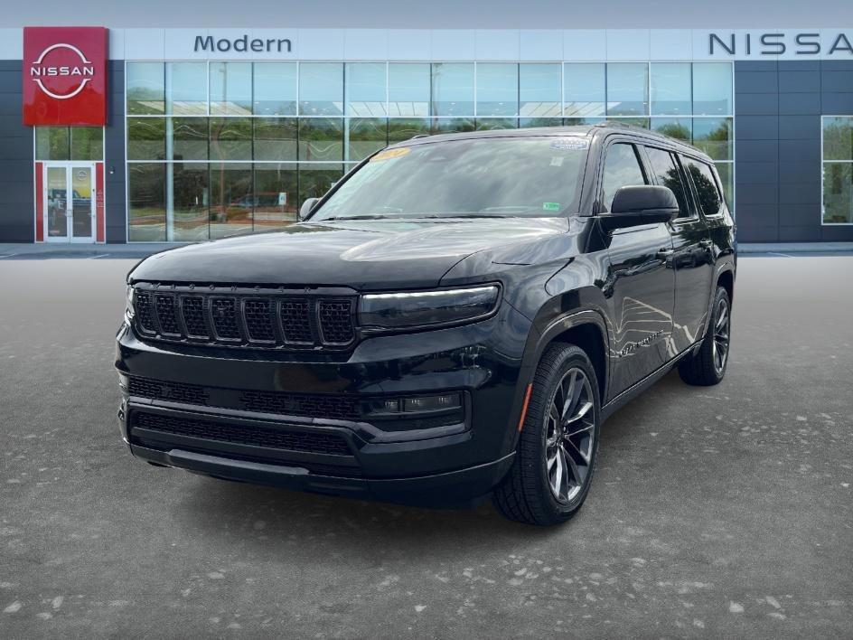 Used 2024 Diamond Black Crystal Pearlcoat Jeep Series II image 1