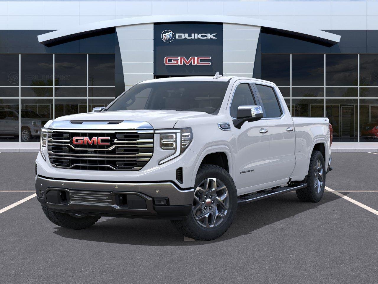 New 2026 Glacier White Tricoat GMC SLT image 6