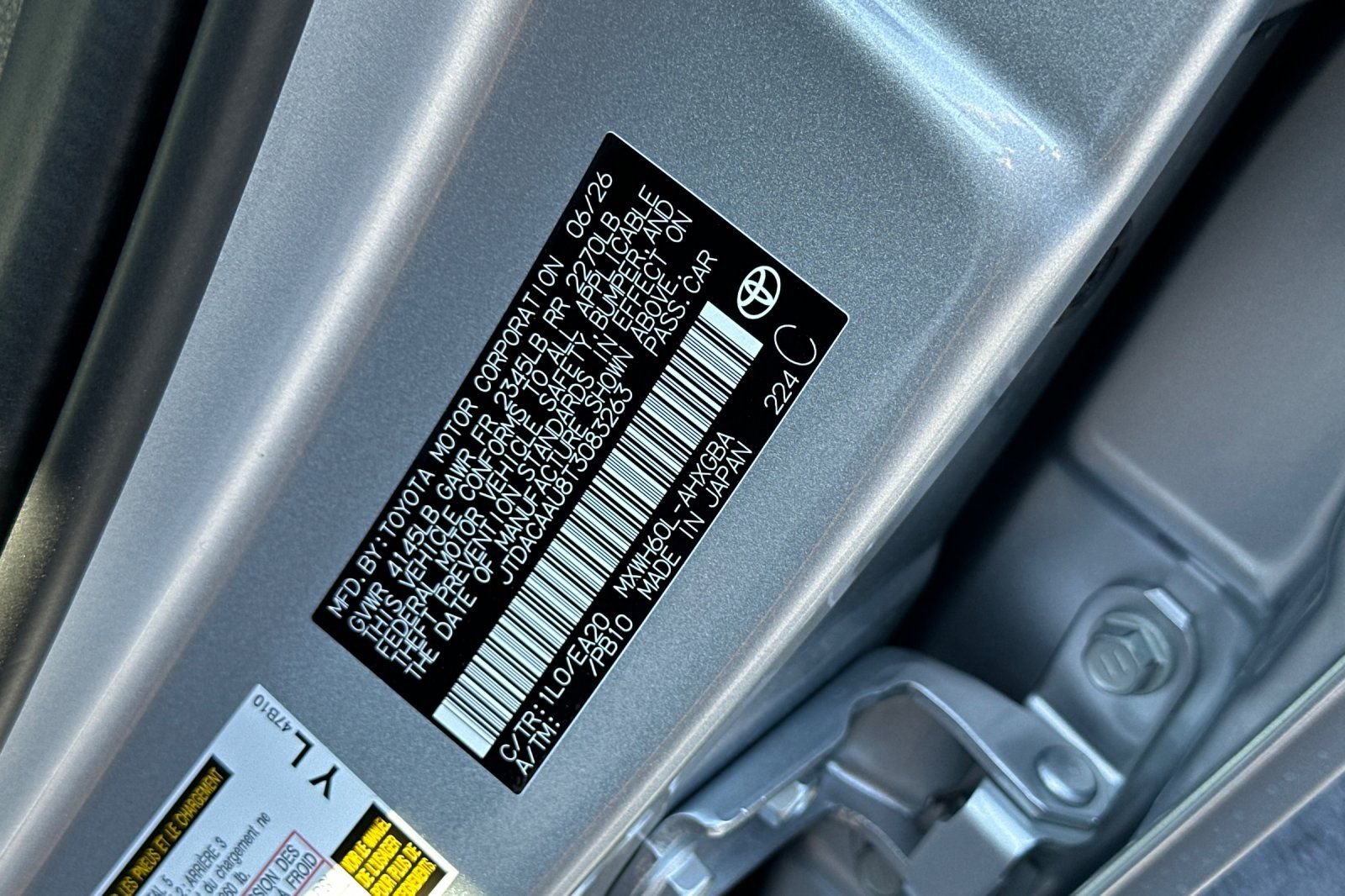 New 2026 Cutting Edge Toyota XLE image 26