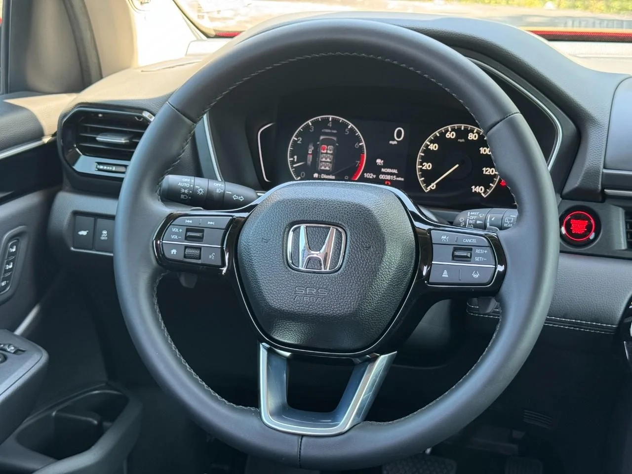 Certified Used 2025 Radiant Red Metallic II Honda AWD TRG image 16