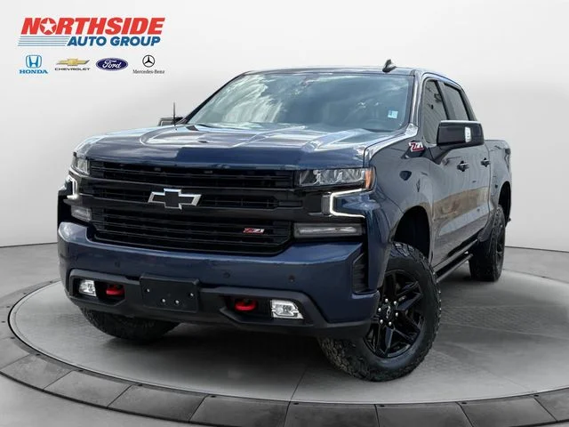 Used 2021 Northsky Blue Metallic Chevrolet LT Trail Boss image 3