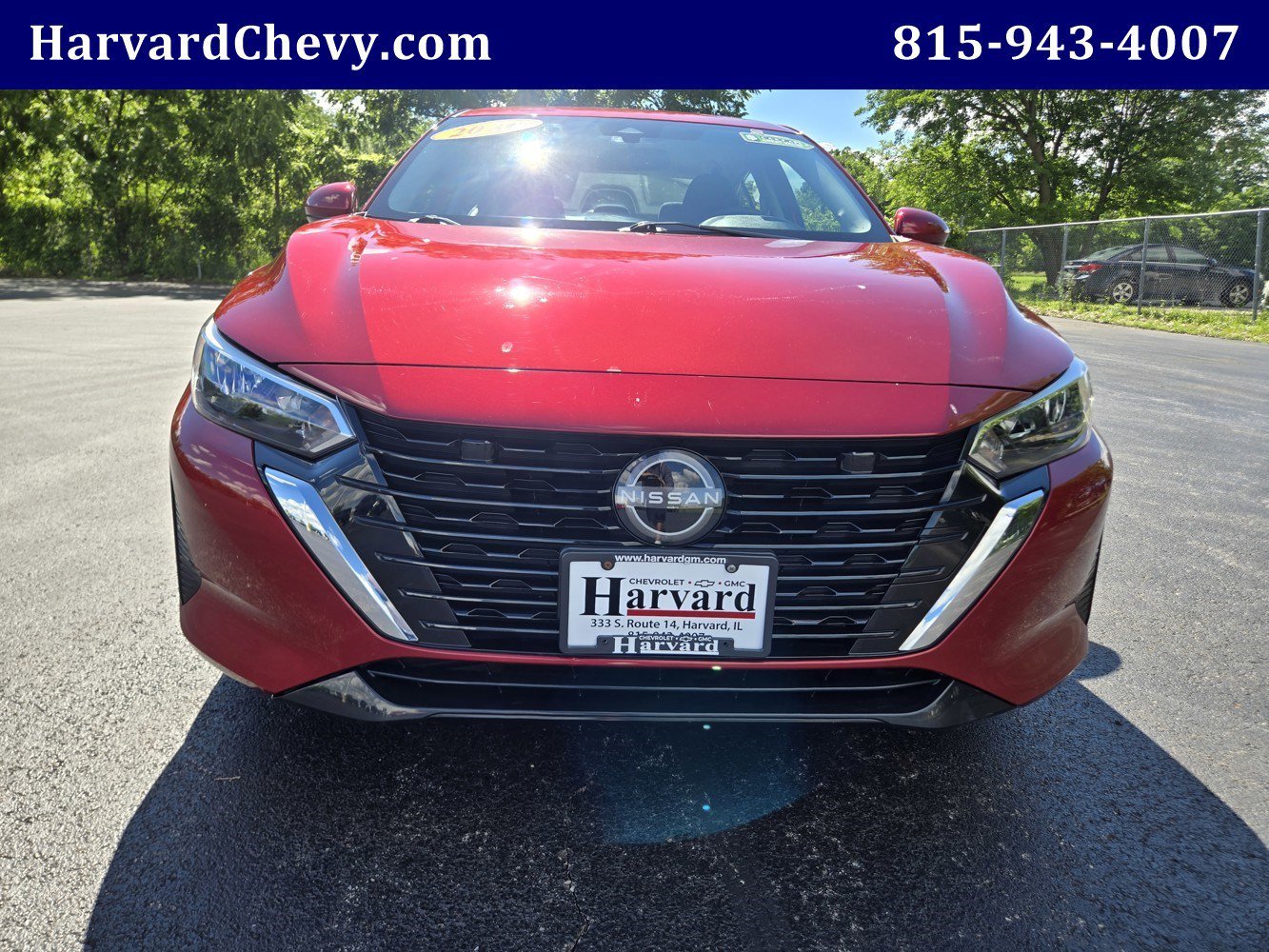 Used 2024 Red Nissan SV Xtronic CVT image 36