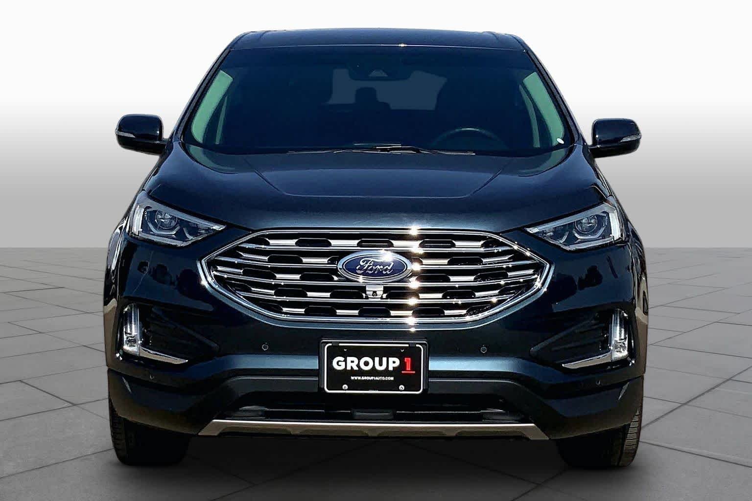 Certified Used 2024 Stone Blue Metallic Ford Titanium image 4