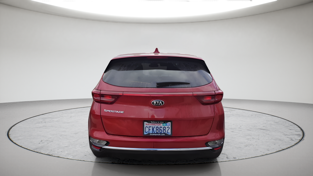 Used 2021 Red Kia LX image 2