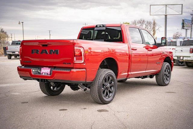 New 2026 Molten Red Pearl-Coat Exterior Paint RAM Laramie image 8
