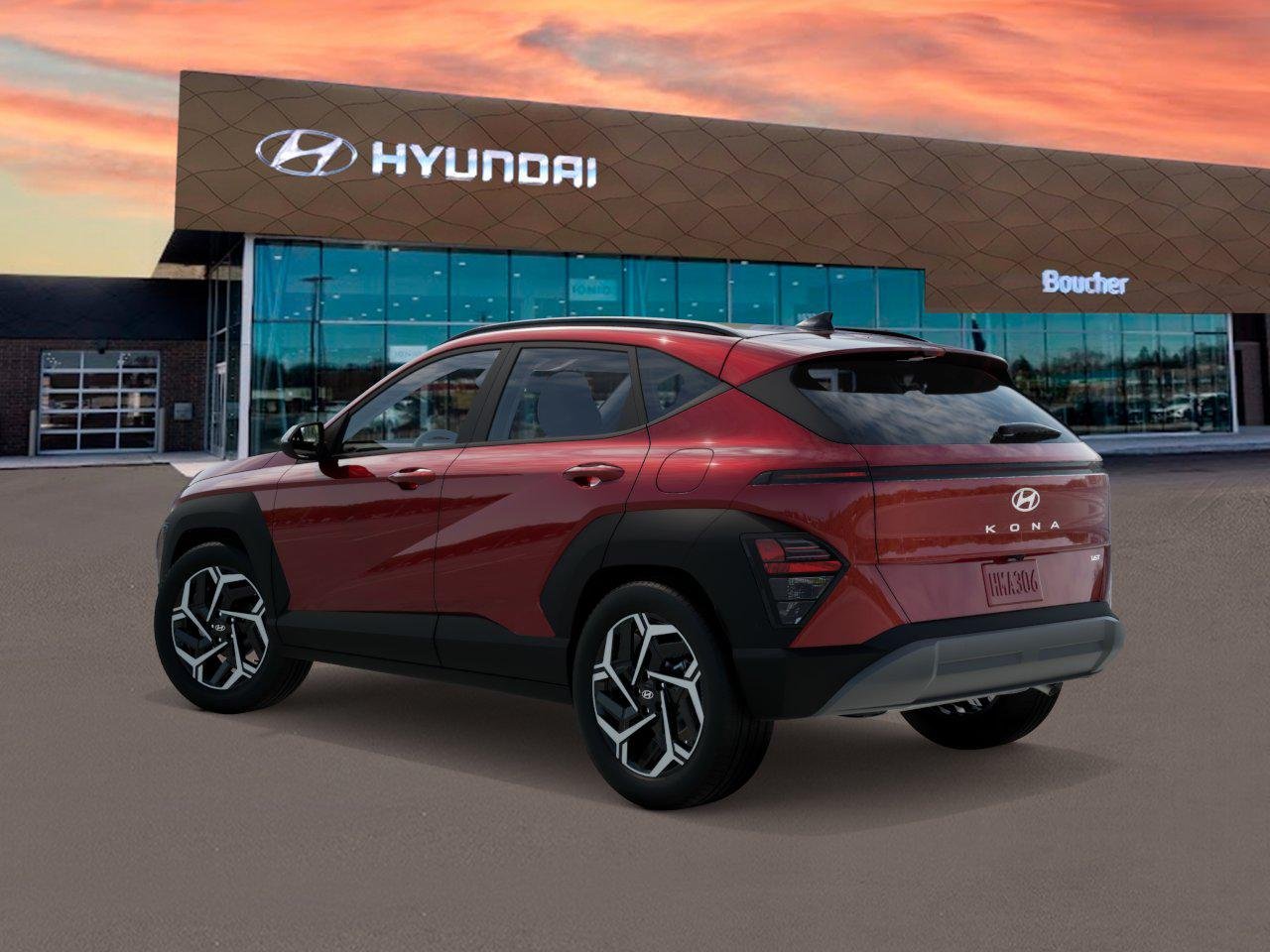 New 2027 Ultimate Red Metallic Hyundai SEL Premium FWD image 5