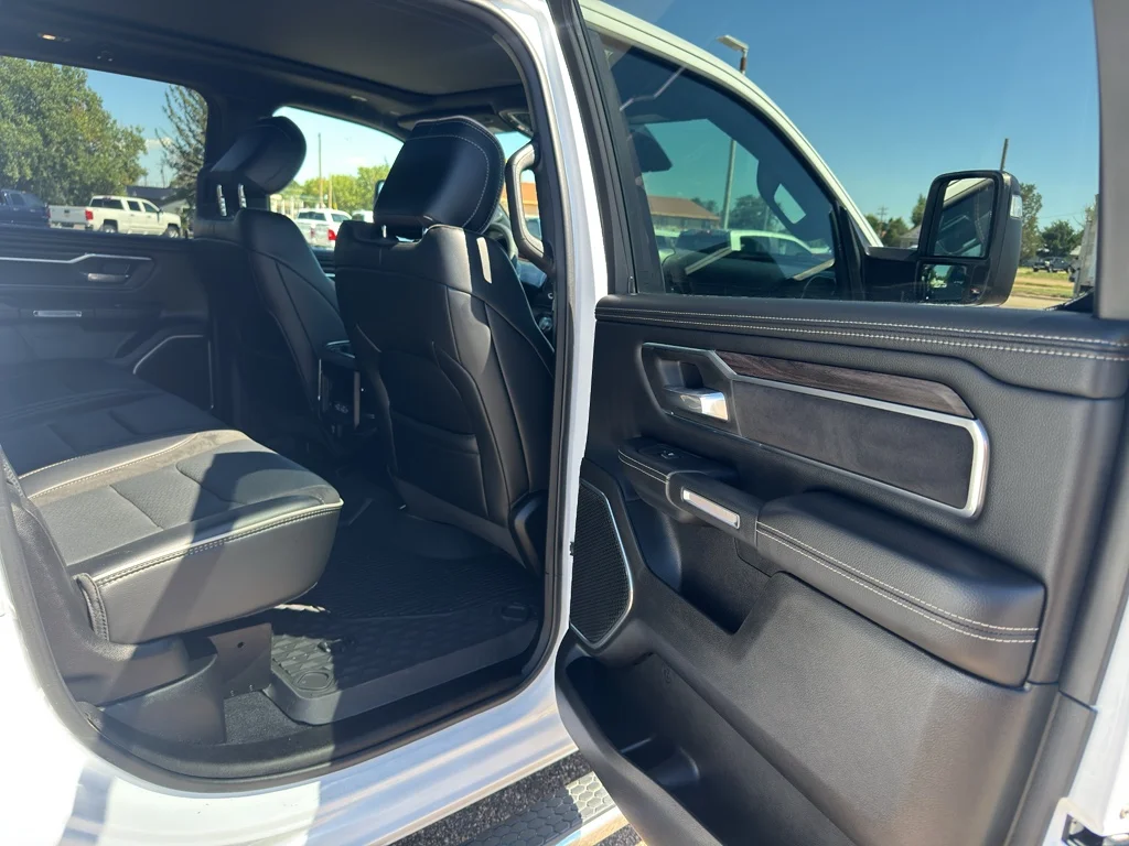 Used 2025 Bright White Clearcoat Ram Laramie image 15