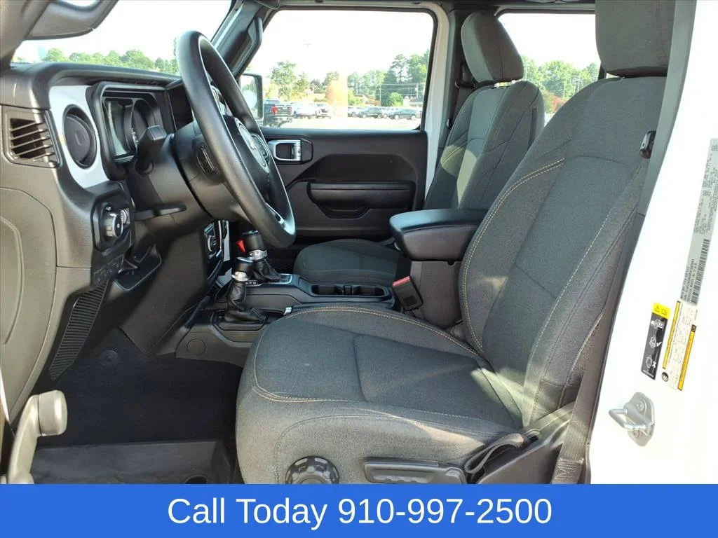 Used 2024 White Jeep 4-Door Sport 4x4 image 9