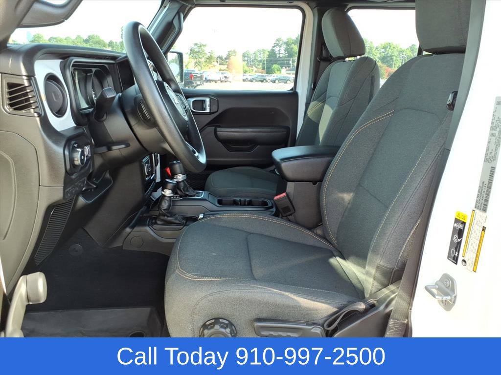Used 2024 White Jeep 4-Door Sport 4x4 image 9