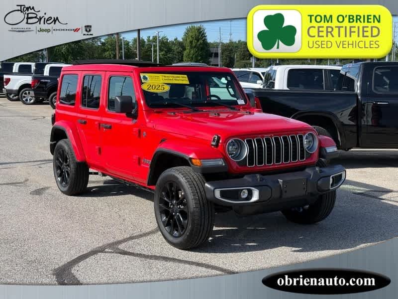2025 Jeep Wrangler 4xe Sahara