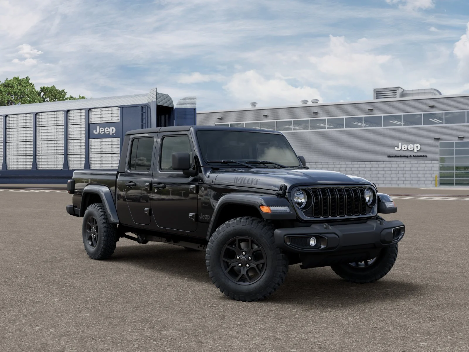 New 2026 Black Clearcoat Jeep  image 3