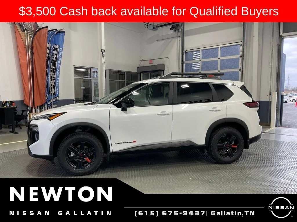 New 2026 Everest White Pearl TriCoat Nissan Rock Creek image 6