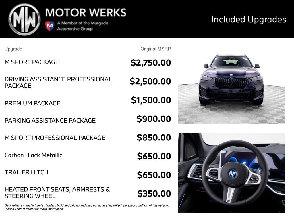 New 2026 Carbon Black Metallic BMW xDrive50e image 4