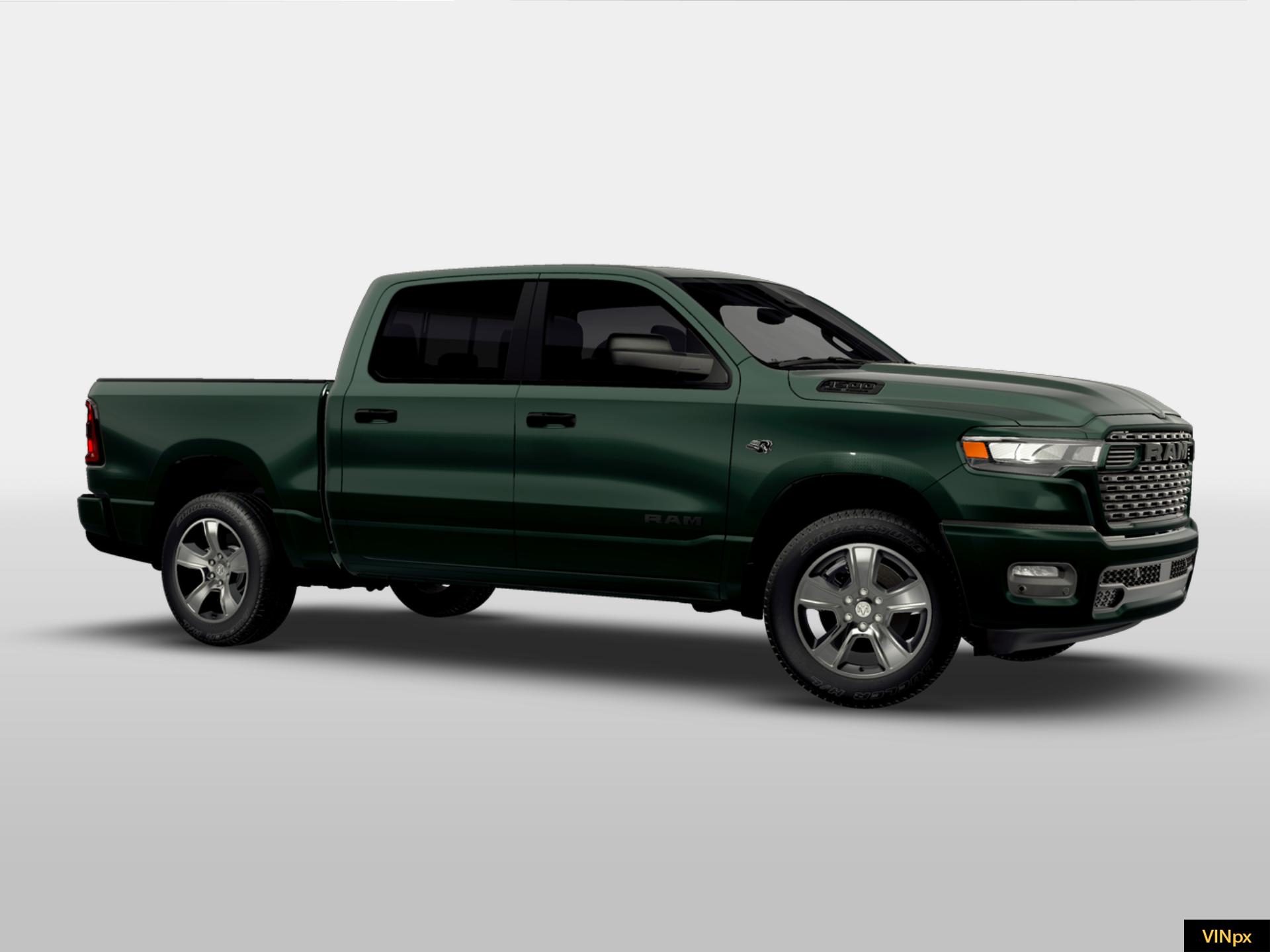 New 2026 Serrano-Green Metallic Exterior Paint RAM  image 10