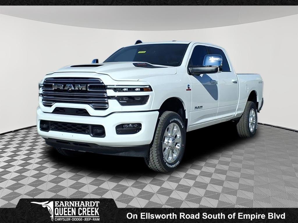 New 2026 Bright White Clear-Coat Exterior Paint RAM Laramie image 1