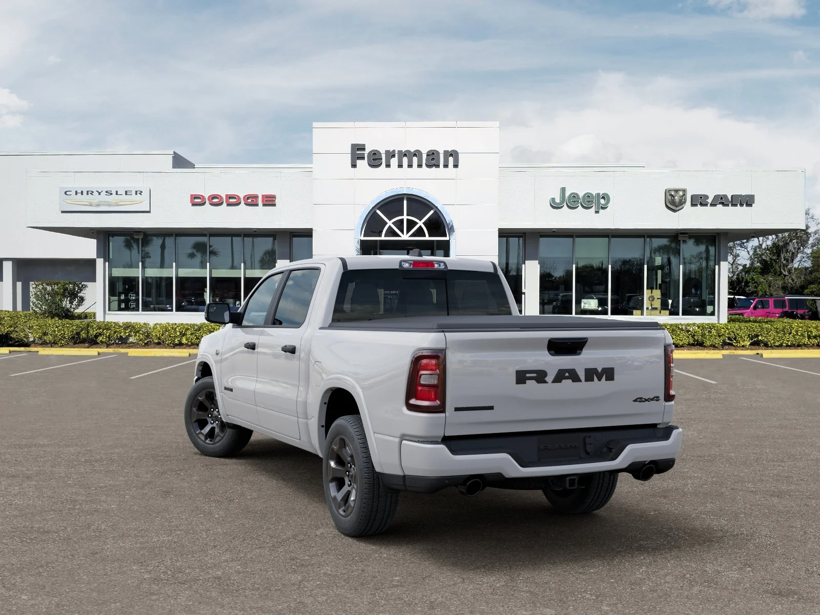 New 2026 Bright White Clear-Coat Exterior Paint RAM DC650 Hemi Supercharged image 35
