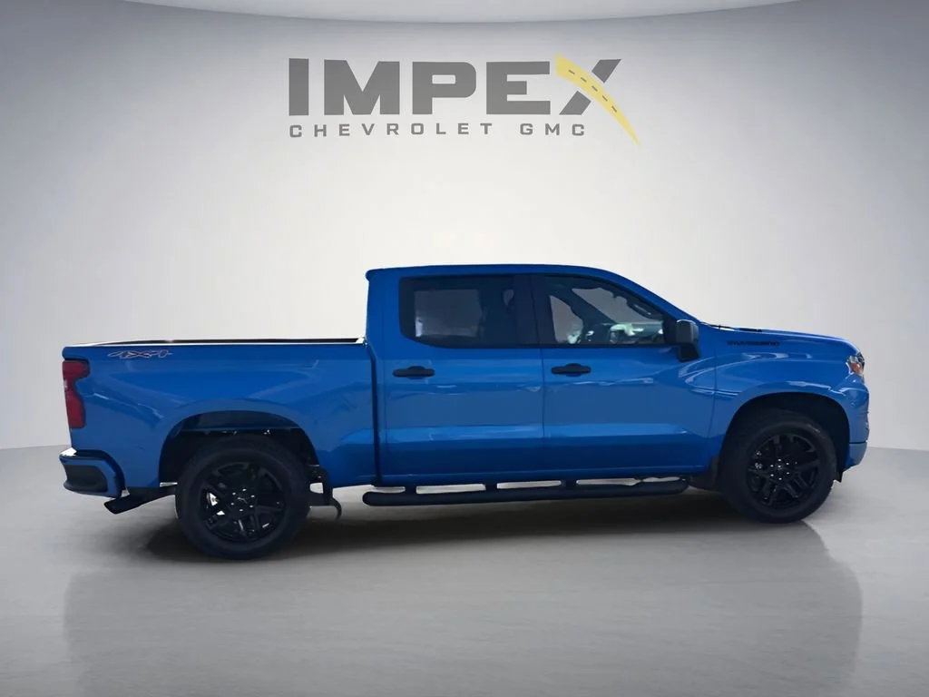 Used 2026 Riptide Blue Metallic Chevrolet Custom image 6