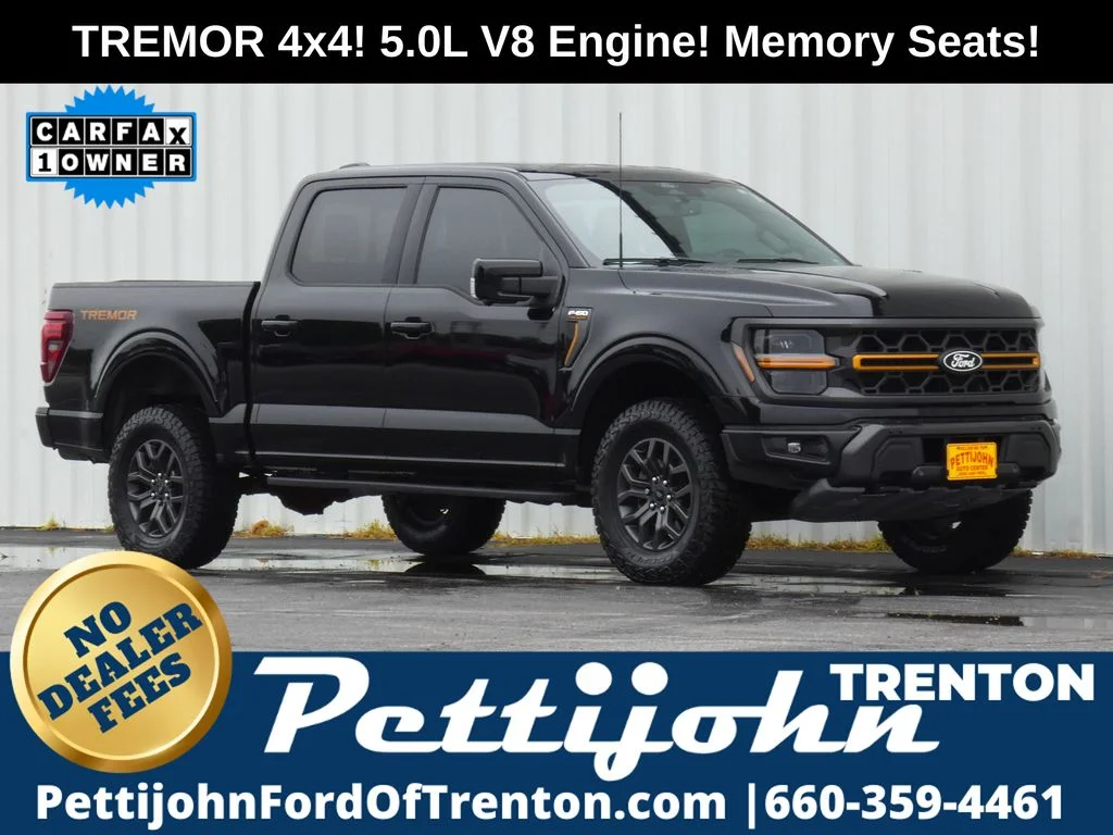 Used 2025 Black Ford Tremor image 1