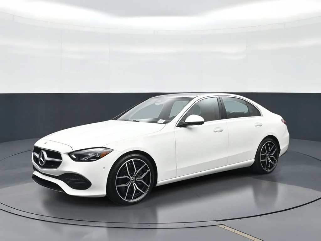 Used 2025 White Mercedes-Benz C 300 image 1